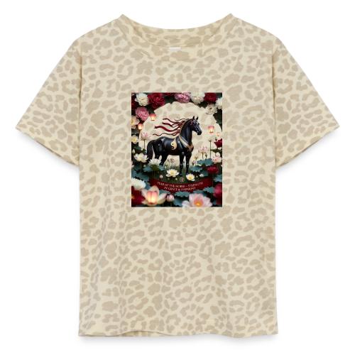Year of the Horse Harmony T Shirt, Lunar New Year - Toddler Fine Jersey T-Shirt