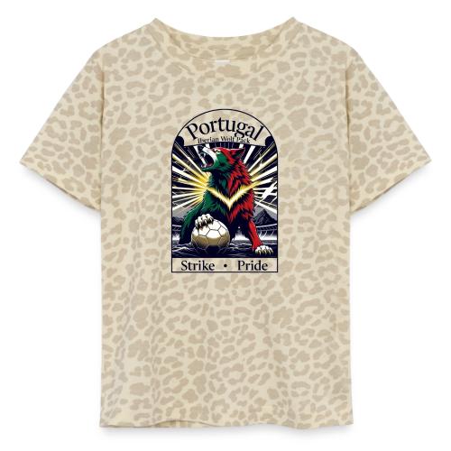 Portugal Iberian Wolf Soccer T Shirt, Pride Gift - Toddler Fine Jersey T-Shirt