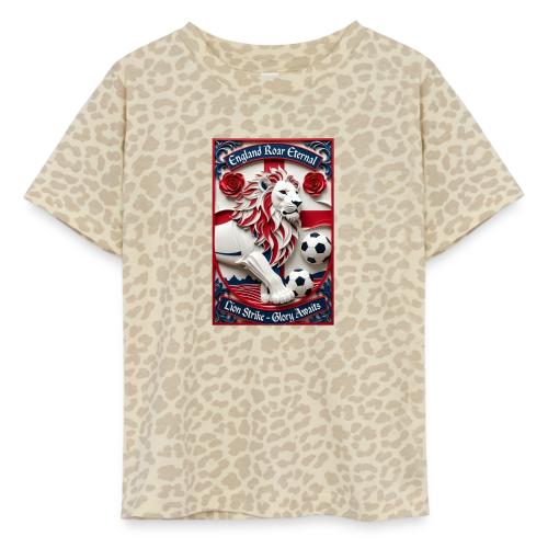 England Lion Soccer T Shirt, Football Pride Gift - Toddler Fine Jersey T-Shirt