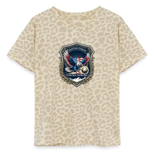 USA Eagle Vanguard T-Shirt,American Flag PrideGift - Toddler Fine Jersey T-Shirt