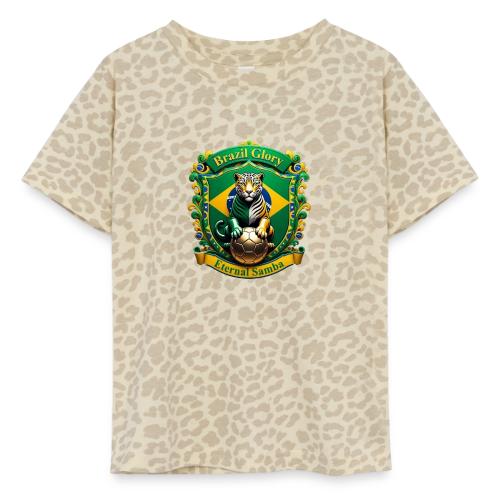 Brazil Jaguar Glory Tee, Brazilian Pride Gift - Toddler Fine Jersey T-Shirt