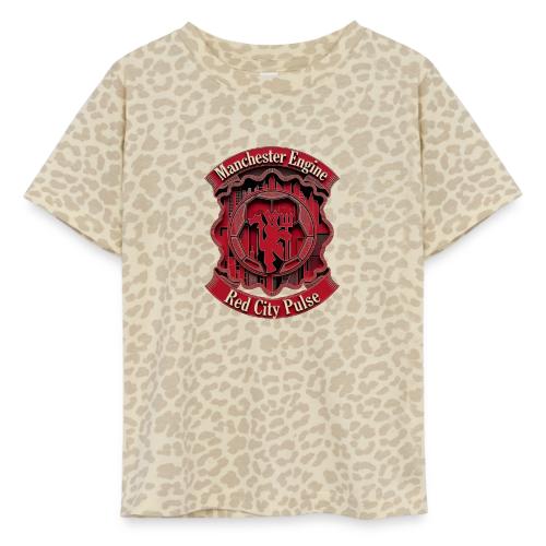 Red Manchester T Shirt, Red Soccer City Pride Gift - Toddler Fine Jersey T-Shirt