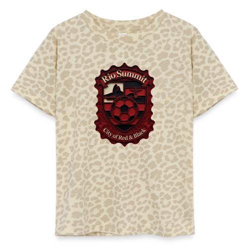 Flamengo Scarlet Summit T-Shirt, Football Gift - Toddler Fine Jersey T-Shirt