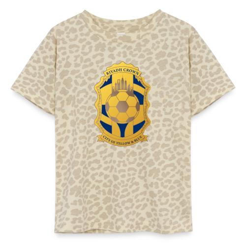 Riyadh Crown T Shirt, Modern Desert Pride Gift - Toddler Fine Jersey T-Shirt