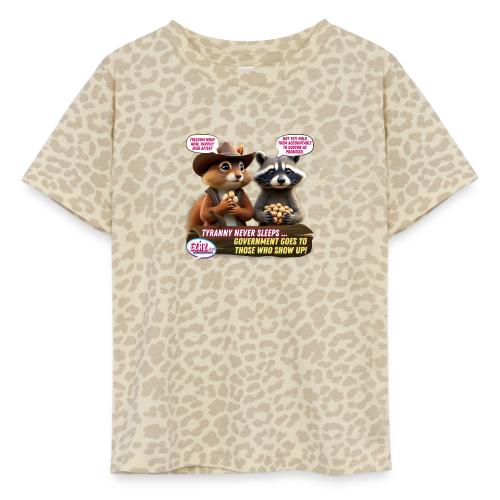 Freedom Squirrel and Raccoon - Toddler Fine Jersey T-Shirt