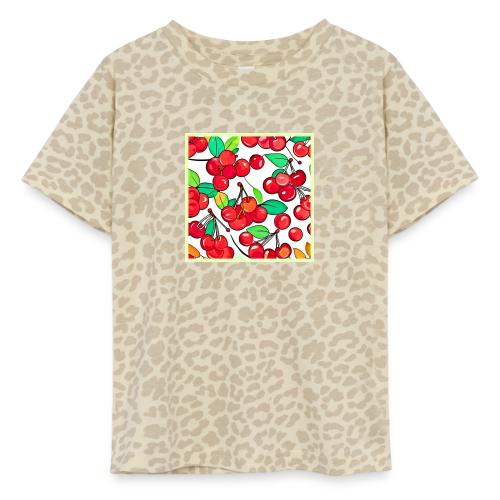 Cherry Pattern Design - Toddler Fine Jersey T-Shirt