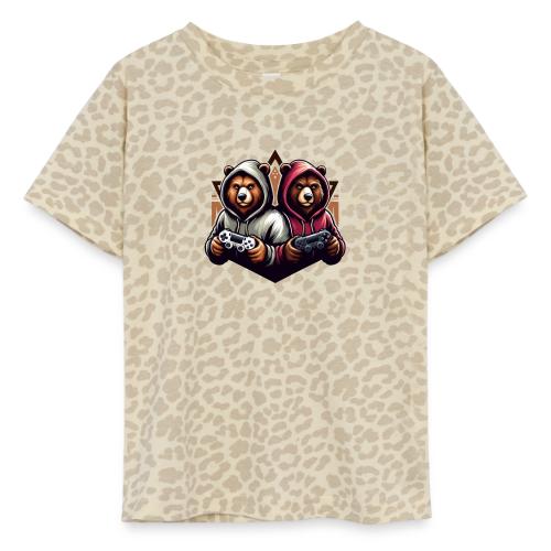 2 grizzlies gamer bears - Toddler Fine Jersey T-Shirt