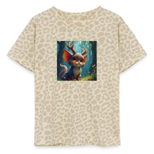 Magical Forest Creature with Deer Horns - Toddler Fine Jersey T-Shirt
