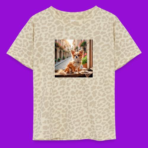 Morning coffee Chihuahua - Toddler Fine Jersey T-Shirt
