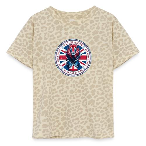 England Lion Emblem T Shirt, Flag Pride Gift - Toddler Fine Jersey T-Shirt