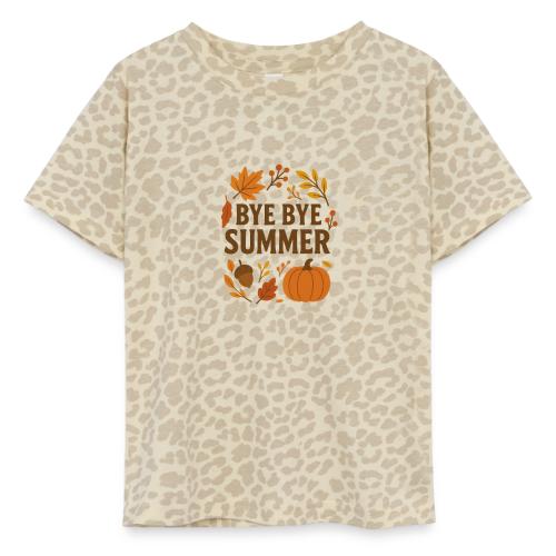 Bye Bye Summer - Toddler Fine Jersey T-Shirt
