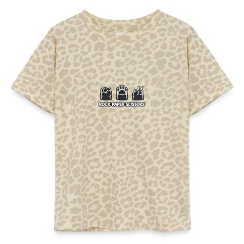 Playful Dog Paw Rock Paper Scissors - Toddler Fine Jersey T-Shirt