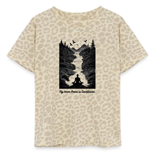 Conditional Inner Peace T-Shirt | Minimalist Zen - Toddler Fine Jersey T-Shirt