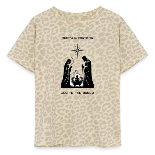 Joy to the World T-Shirt | Minimalist Nativity - Toddler Fine Jersey T-Shirt