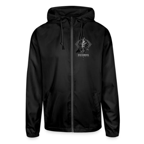 Wilted Rose Turning | Some sorrows don't echo back - Unisex Lightweight Windbreaker Jacket