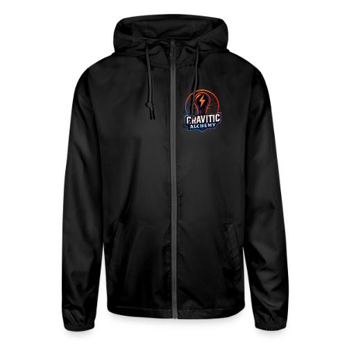 Gravitic Alchemy Logo - Unisex Lightweight Windbreaker Jacket