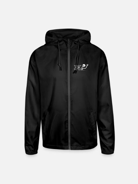 Deadheads For Kamala - Unisex Lightweight Windbreaker Jacket - black