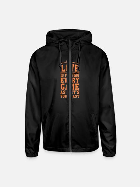 Cannabis Smoke, Weeds Just Smoke - Unisex Lightweight Windbreaker Jacket - black - Front
