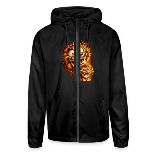 Crazy Double Lion Streetwear - Unisex Lightweight Windbreaker Jacket