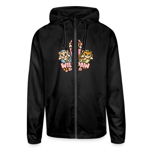 Wild Paw Squad Cute Animal Friends - Unisex Lightweight Windbreaker Jacket