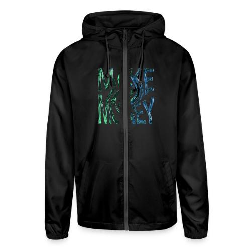 Make Money Neon 3D - Unisex Lightweight Windbreaker Jacket