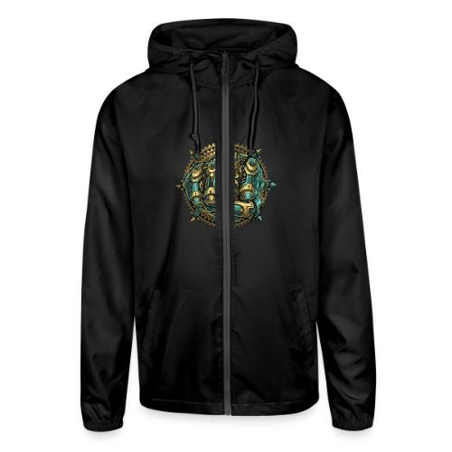 Cyberpunk Power Robot Hand - Unisex Lightweight Windbreaker Jacket