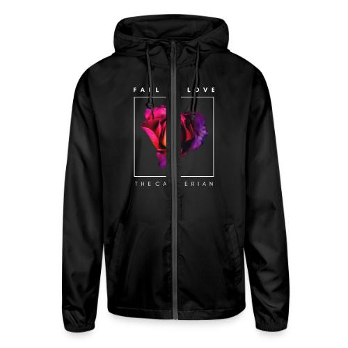 Fall In Love Rose - Unisex Lightweight Windbreaker Jacket
