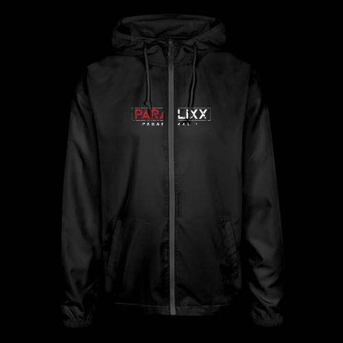 PARAFlixx White Grunge - Unisex Lightweight Windbreaker Jacket