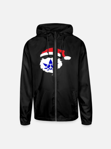 t-s happy CLASSIC - Unisex Lightweight Windbreaker Jacket - black