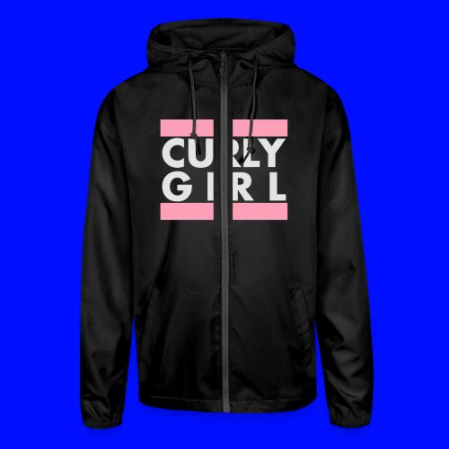 curly girl - Unisex Lightweight Windbreaker Jacket