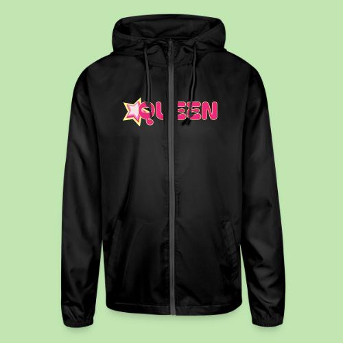 queen high resolution logo transparent 1 - Unisex Lightweight Windbreaker Jacket