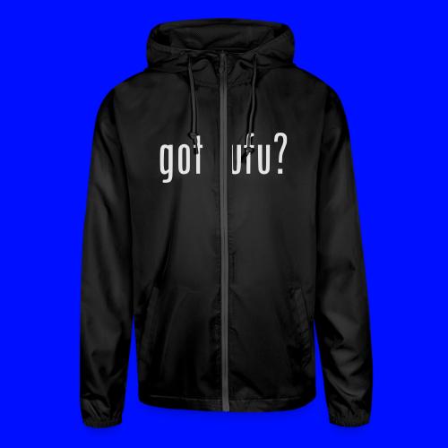gotfufu-white - Unisex Lightweight Windbreaker Jacket