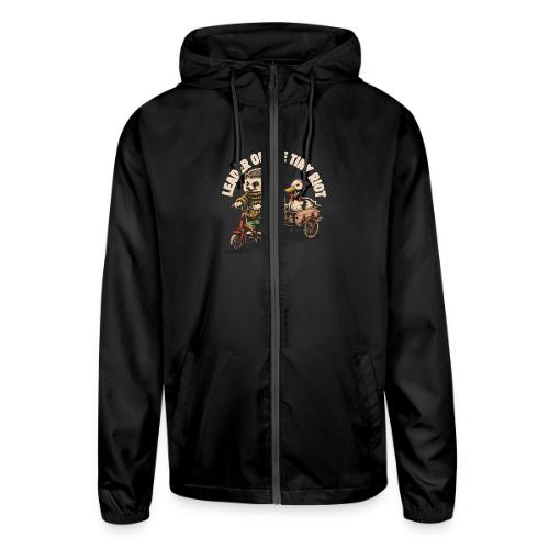 Leader of the Tiny Riot Design - Unisex Lightweight Windbreaker Jacket