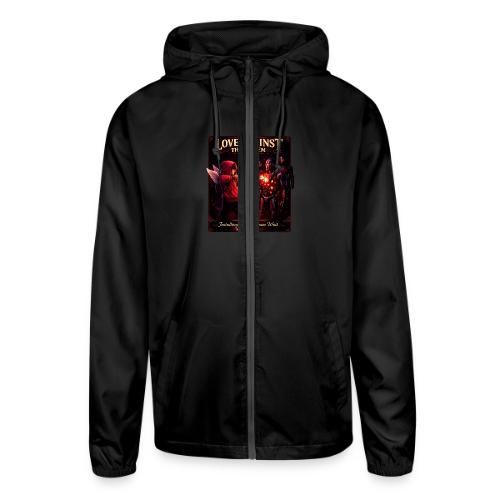 Love Against The System – Cyberpunk Art - Unisex Lightweight Windbreaker Jacket