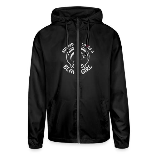 Everybody Loves A Black Girl - Version 1 Reverse - Unisex Lightweight Windbreaker Jacket