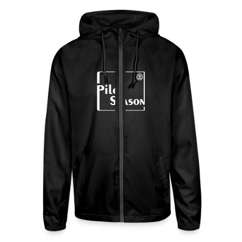 Pilot Season - White - Unisex Lightweight Windbreaker Jacket