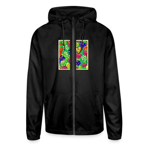 Summer Berry Delight - Unisex Lightweight Windbreaker Jacket