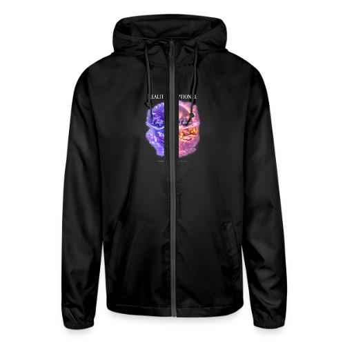 Reality Is Optional Cosmic Reality Shifting Portal - Unisex Lightweight Windbreaker Jacket