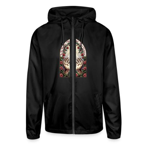 Easter By His Wounds Healed T Shirt, Renewal Gift - Unisex Lightweight Windbreaker Jacket