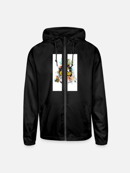 BLOW - Unisex Lightweight Windbreaker Jacket - black