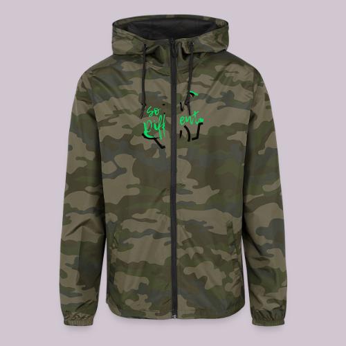 I m different - Unisex Lightweight Windbreaker Jacket