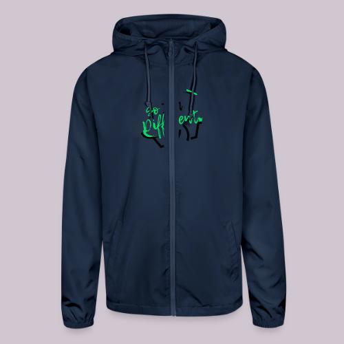 I m different - Unisex Lightweight Windbreaker Jacket