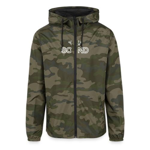 You Sound Shot (White Lettering) - Unisex Lightweight Windbreaker Jacket