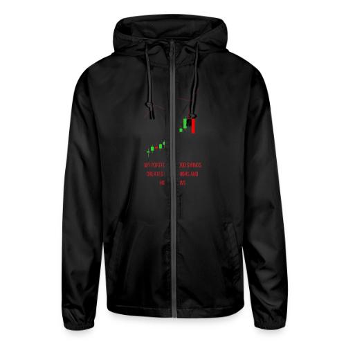 Technical Analysis Trading T-Shirt| Sarcastic - Unisex Lightweight Windbreaker Jacket