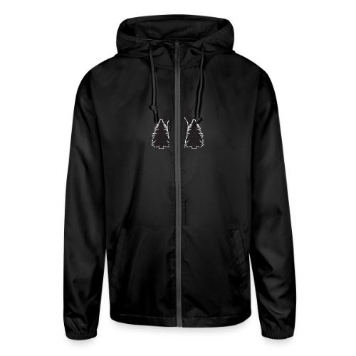 Bigfoot Trees - Unisex Lightweight Windbreaker Jacket