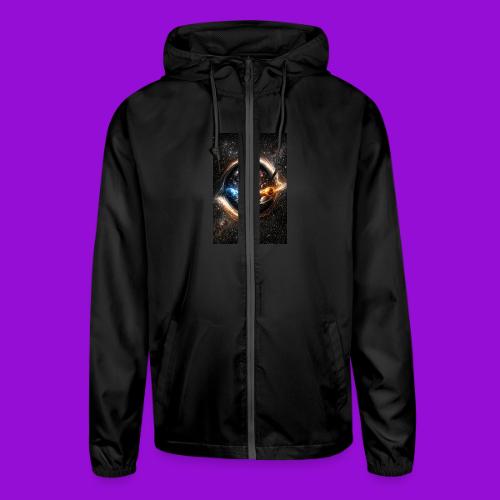 EntangledPhotonsWormhole - Unisex Lightweight Windbreaker Jacket