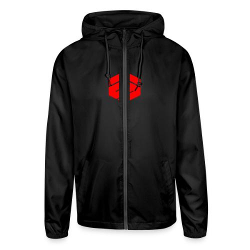Black And Red Collection - Unisex Lightweight Windbreaker Jacket
