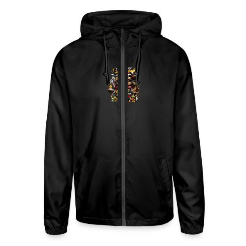 Just Here for Coffee and Paycheck - Unisex Lightweight Windbreaker Jacket