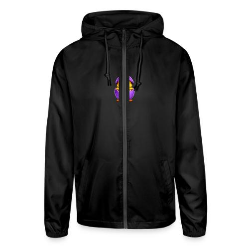 Easter Chick Purple - Unisex Lightweight Windbreaker Jacket