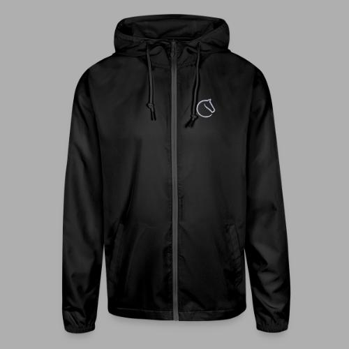 embroidered logo - Unisex Lightweight Windbreaker Jacket